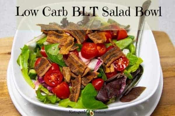 BLT Salad Keto and Low Carb