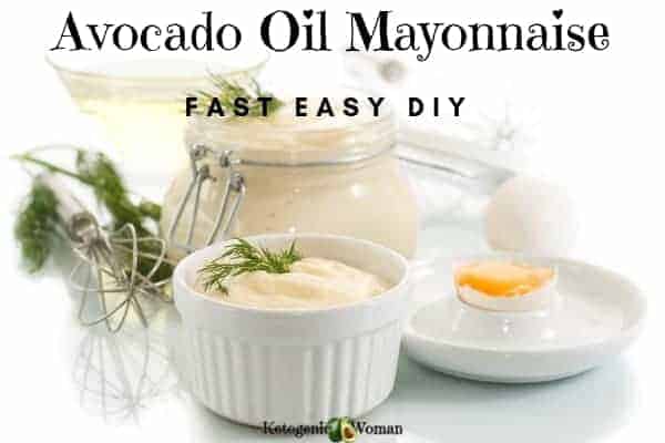 Mayonnaise and Avocado oil