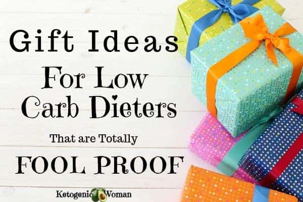 Keto gift ideas. Gift ideas for low carb dieters that are foolproof. 