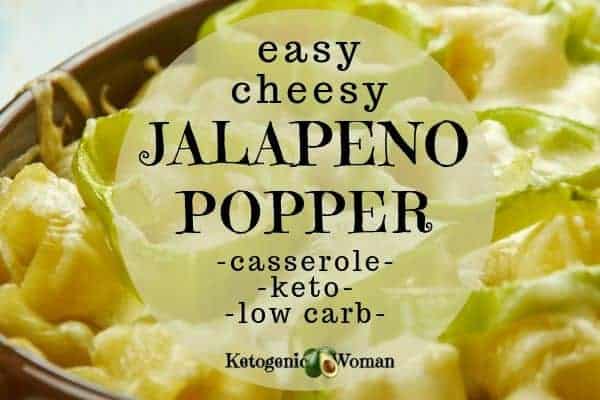 Low Carb chicken cream cheese jalapeno bake