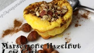 Mascarpone Hazelnut Low Carb Cheesecake Muffins