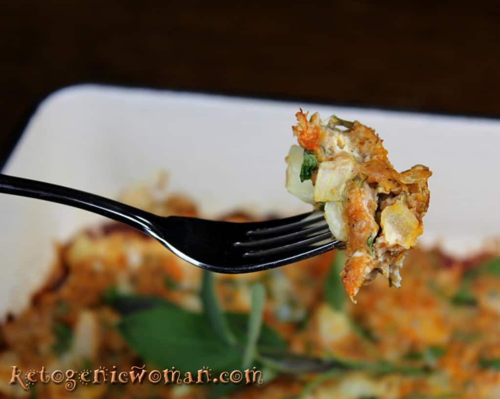 keto turkey stuffing for thanksgiving