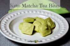 Keto Matcha Cheesecake Fat Bombs