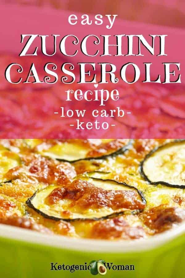 Easy Keto Zucchini Gratin. This zucchini casserole is cheesy and delicious