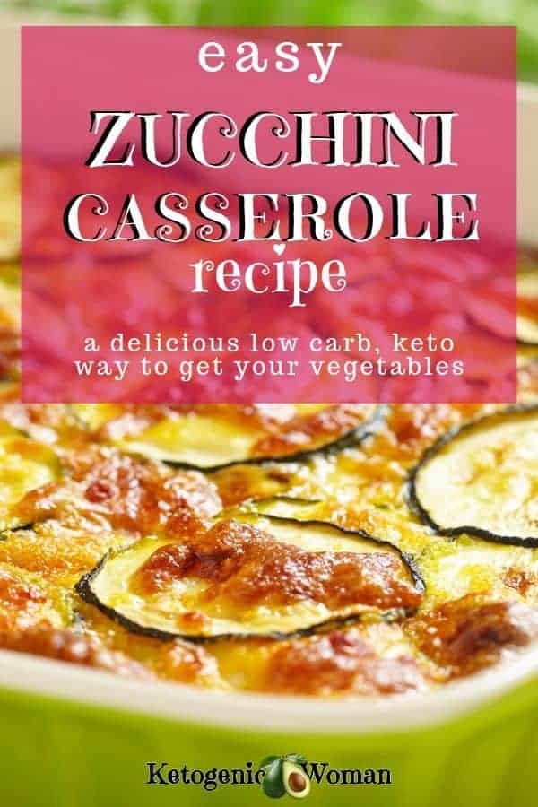 Easy Keto Zucchini Gratin. This zucchini casserole is cheesy and delicious. 