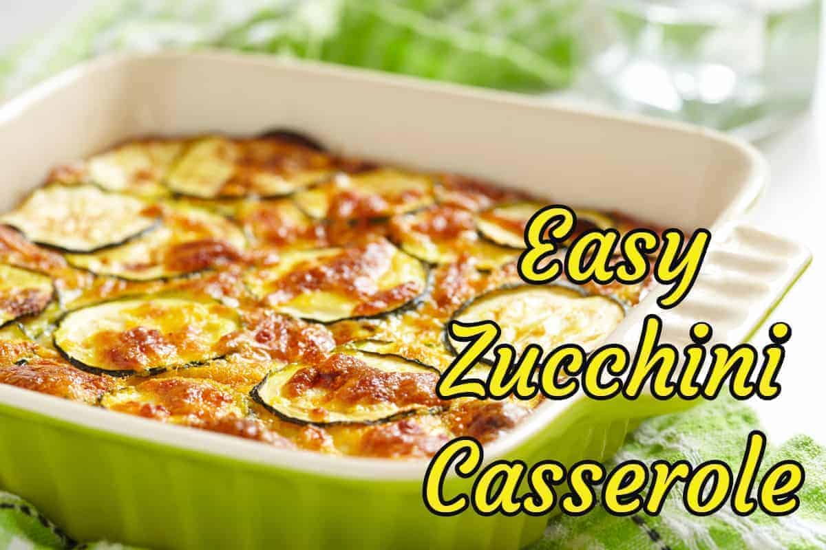 easy zucchini casserole gratin