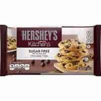 HERSHEY'S Kitchens Sugar Free Chocolate Chips, 8 Ounce (Pack of 12)