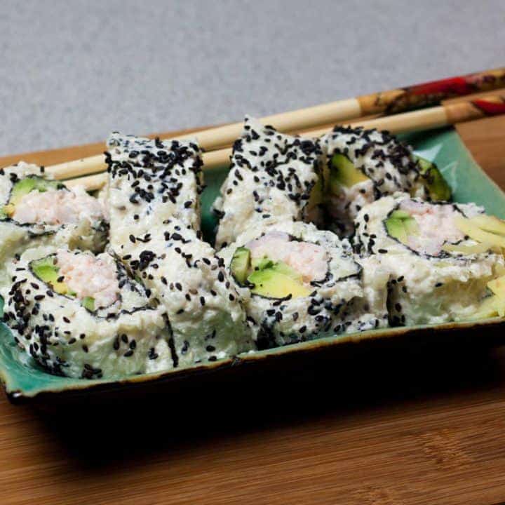 Low Carb California Rolls