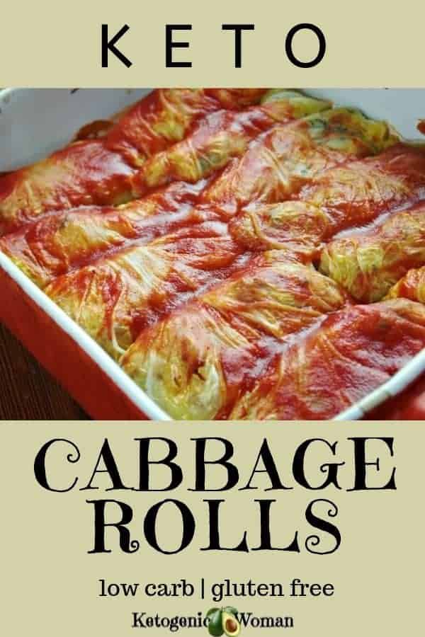 cabbage rolls on top of a sign