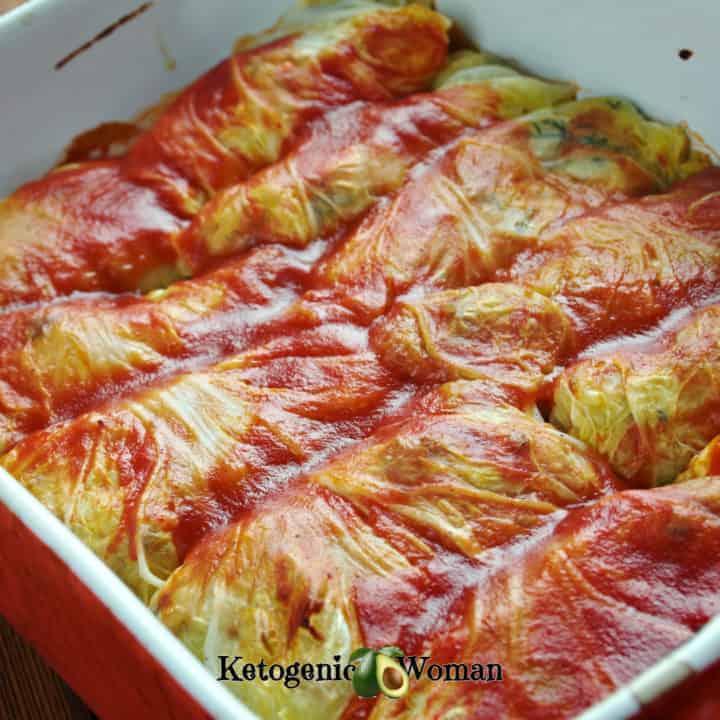 Easy Keto Low Carb Russian Cabbage Rolls