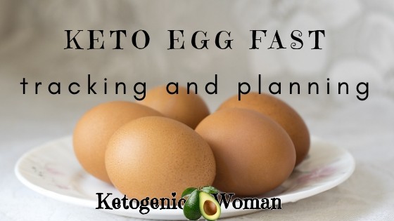 Keeping track of egg and fats on the Keto Egg Fast