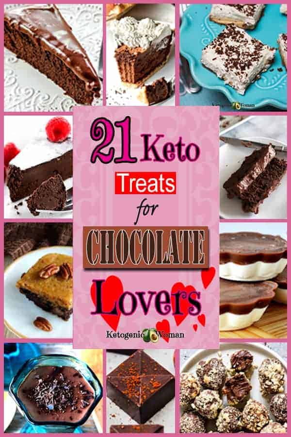 Keto Low Carb Chocolate Desserts for Valentine's Day