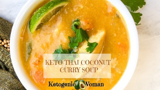 Keto Thai Chicken Curry Soup