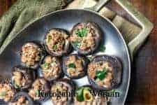 Keto Turkey Stuffed Portobello Mushrooms