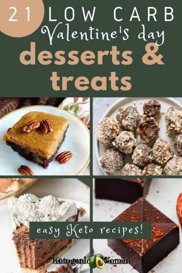 21 Low Carb Keto Chocolate Treat Recipes for Valentine's Day