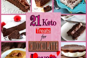 Keto Low Carb Valentine Chocolate desserts