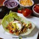 Low Carb Lettuce wrapped tacos