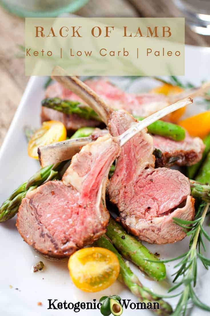 Simple juicy and keto! Rack of Lamb is not just for special occasions.