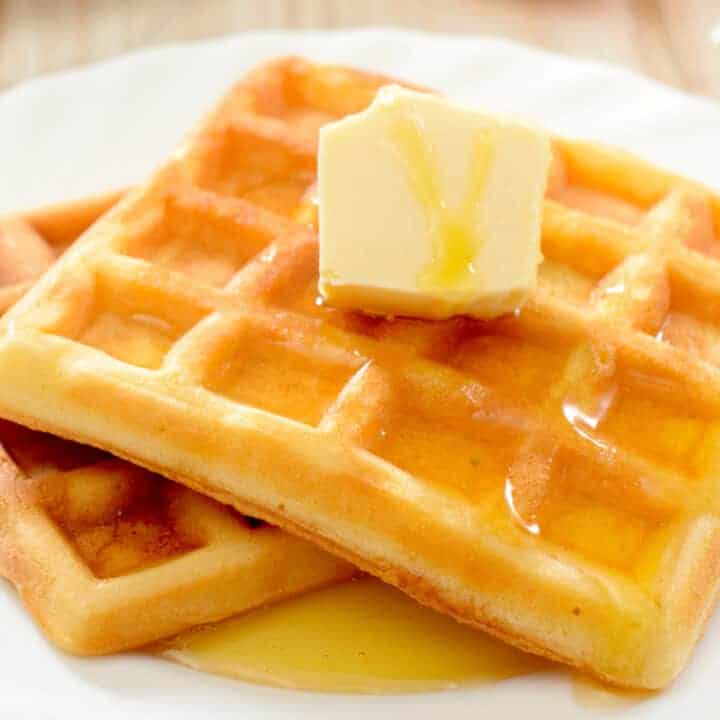 Best Low Carb Waffles Recipe - Keto, Egg Fast, Gluten Free