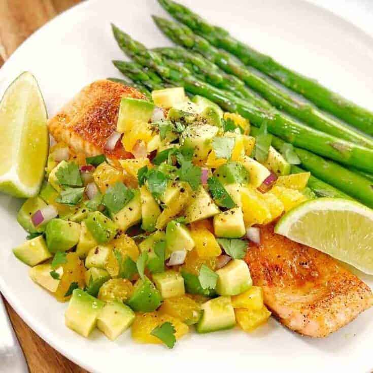 Salmon with Avocado Salsa · Chef Not Required...