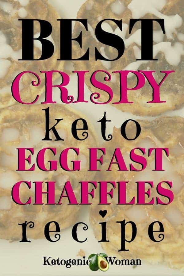 best crispy keto egg fast chaffles recipe