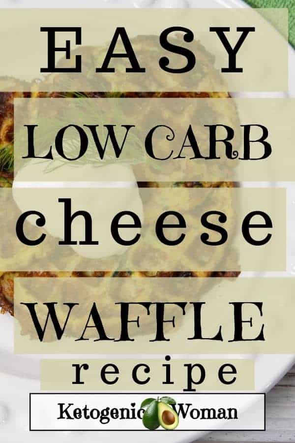 easy low carb cheese waffles recipe