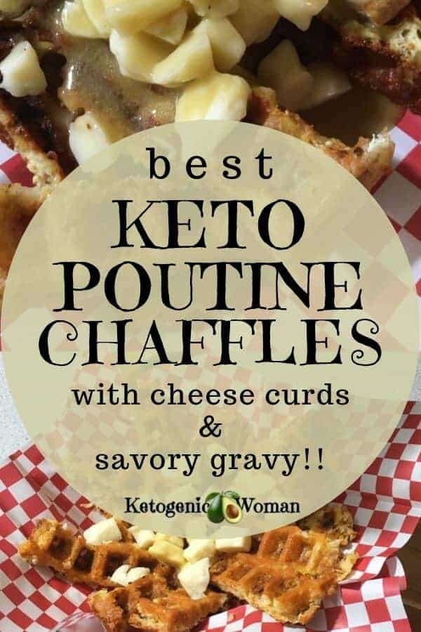 Best keto chaffle poutine reicpe