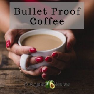Bullet proof coffee with MCT oil for keto