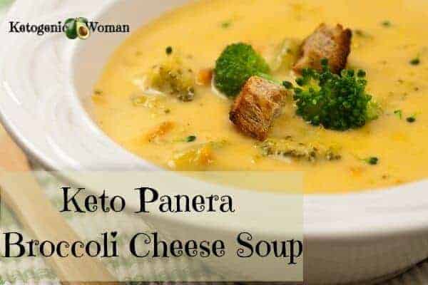 Copy Cat Keto Panera Broccoli Cheese Soup