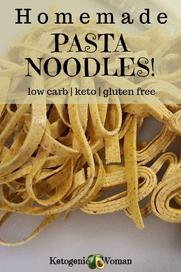 Home made Keto Pasta Noodles