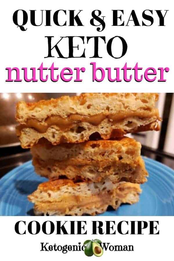 quick and easy keto nutter butter dessert recipe