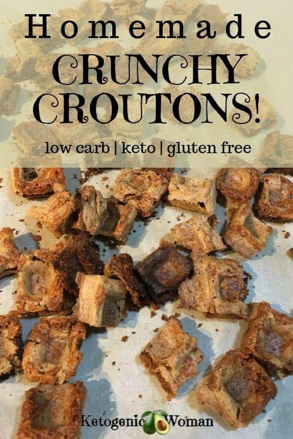 How to Make Keto Chaffle Croutons