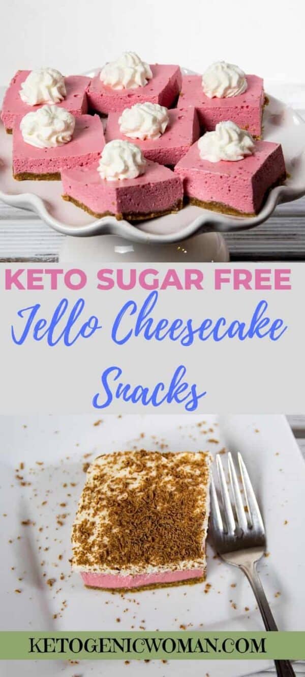 Fast and Simple Keto Jello Cheesecake Bites Ketogenic Woman