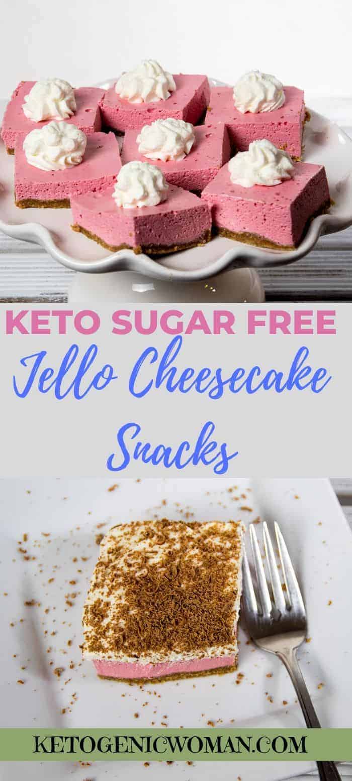 Fast and Simple Keto Jello Cheesecake Bites Ketogenic Woman