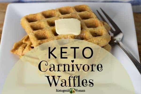 Keto Carnivore Meat Waffles