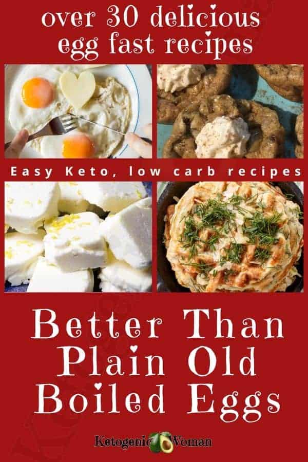 Ultimate Egg Fast recipes, meals and ideas