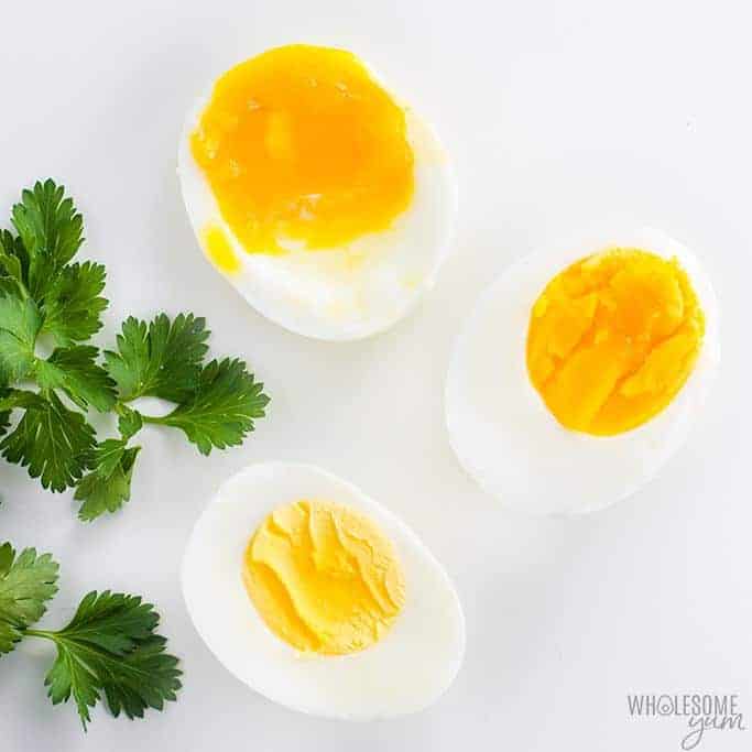 Easy Peel Hard Boiled Eggs (Perfect Yolks!) - Wholesome Yum