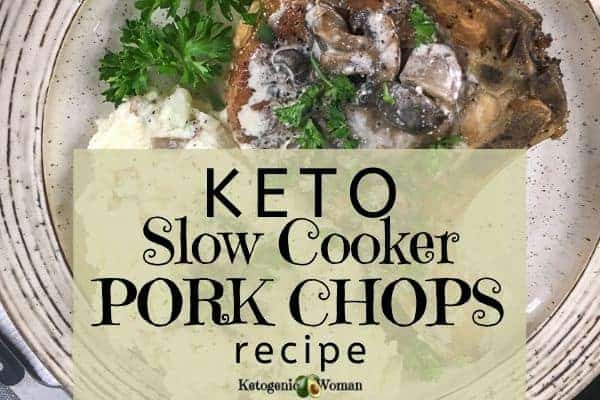 Keto Low Carb CrockPot Pork Chops