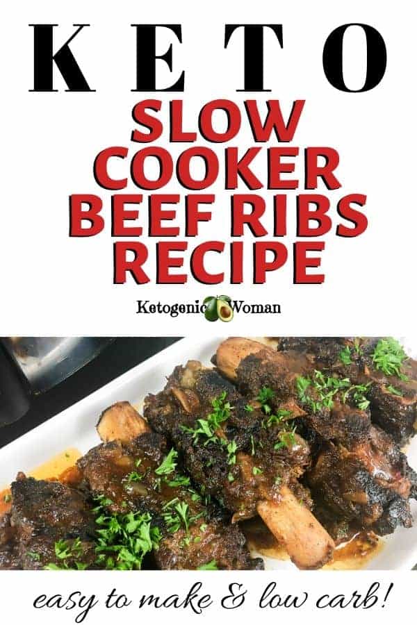 Keto Slow Cooker Beef Ribs Recipe