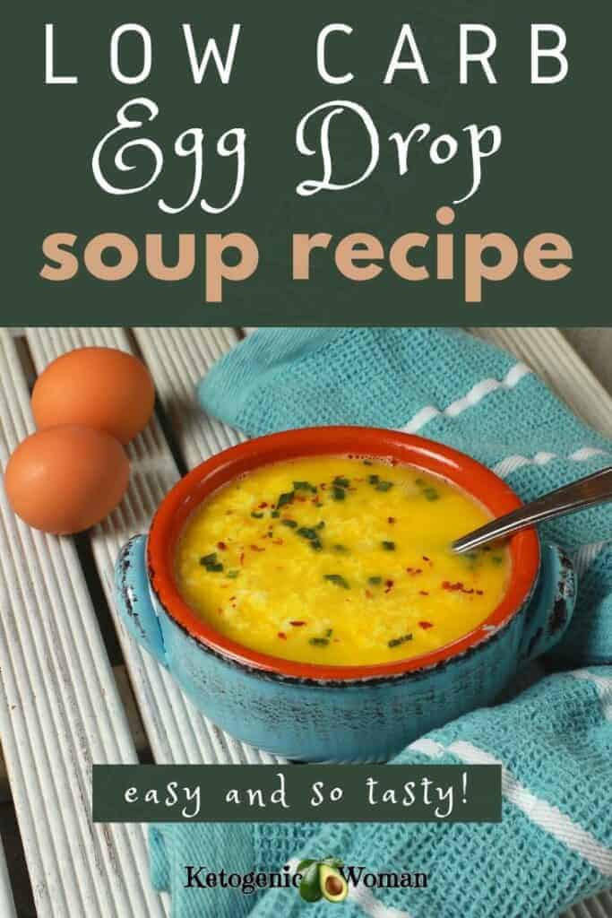 Comforting Keto Egg Drop Soup Ketogenic Woman