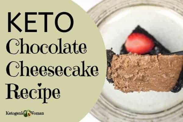 Keto Instant Pot Chocolate Cheesecake Recipe