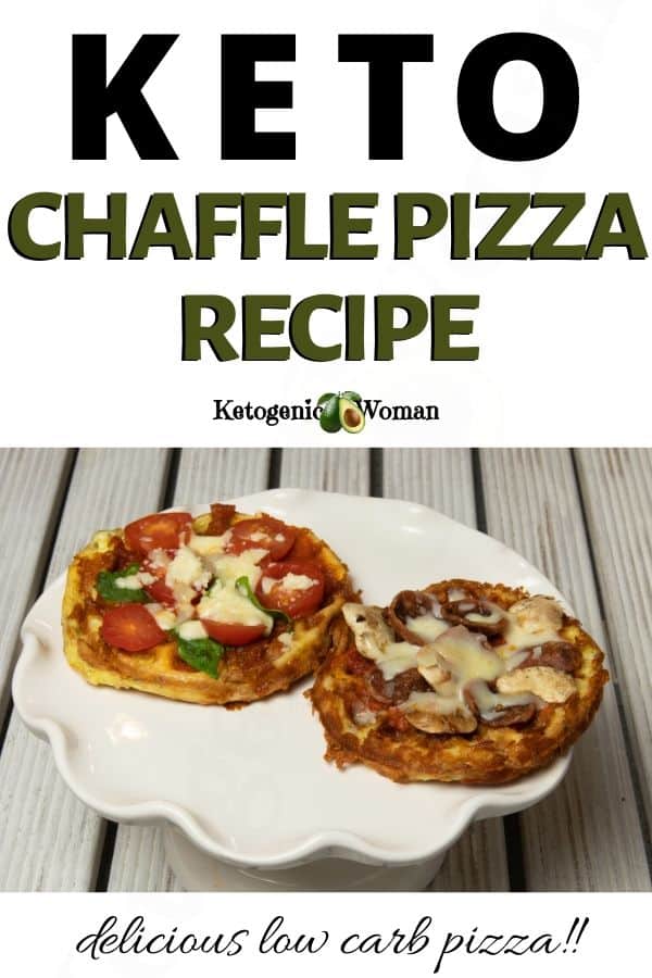 Easy Keto Chaffle Pizza Recipe
