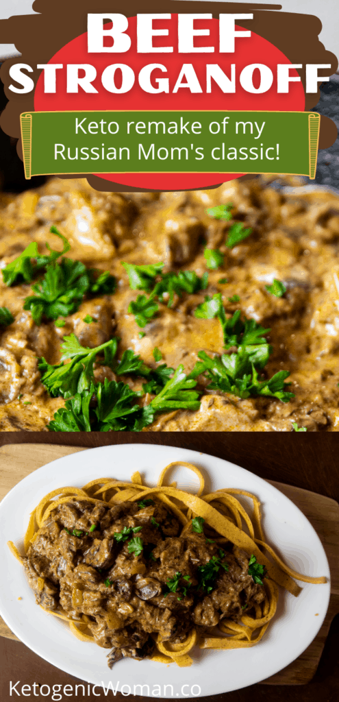 Beef Stroganoff Pinterest Pin