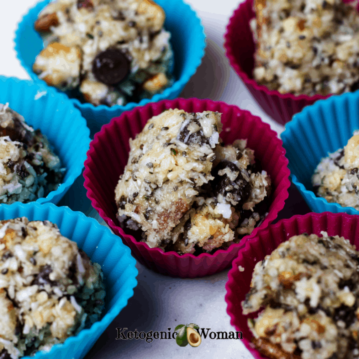 Closeup Shot of Keto Nut Clusters