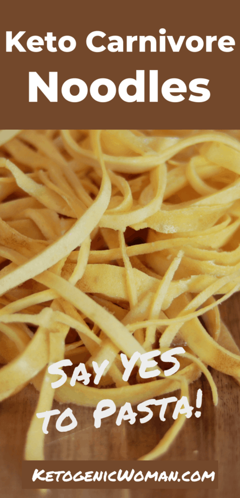 Carnivore Pasta Noodles Pin