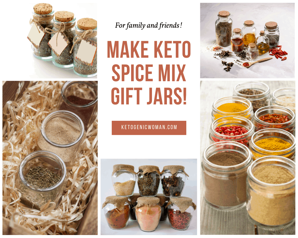 How to Make Keto Spice Mix Gift Jars - Ketogenic Woman