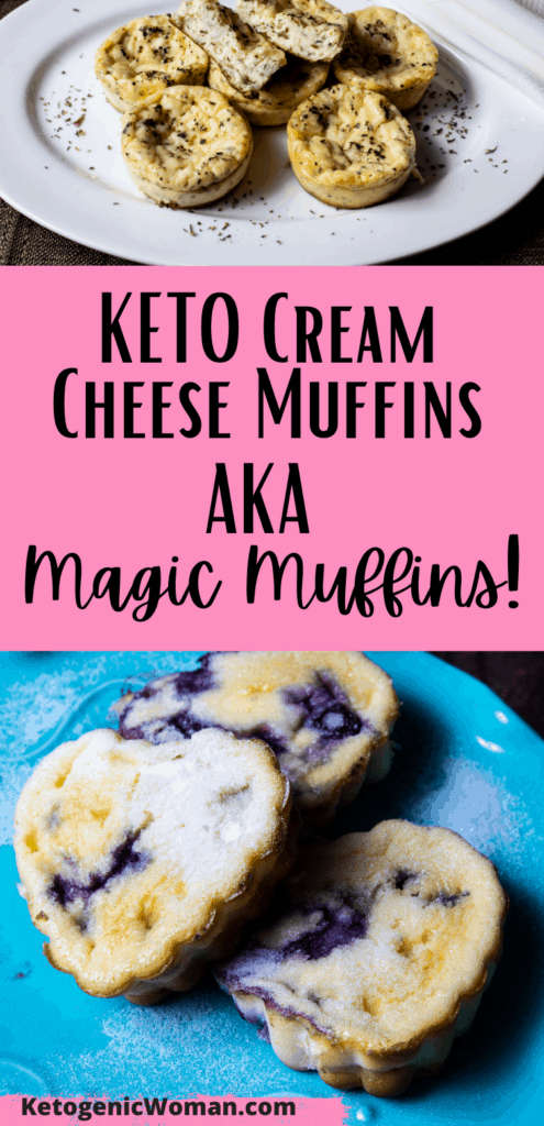 Keto Cream Cheese Muffins Pin