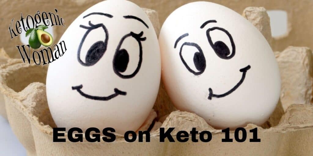 2 cute eggs with faces