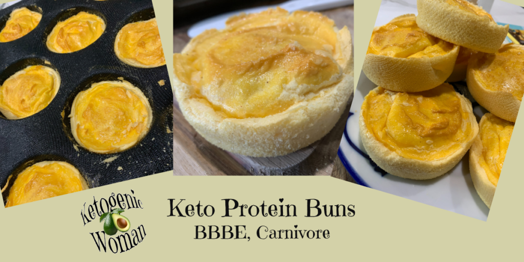 Keto Bun Collage