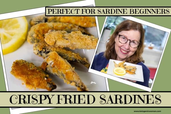 Easy Crispy Fried Keto Sardine Recipes pin